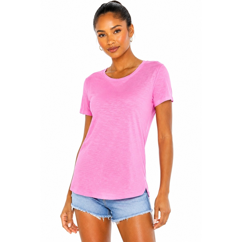 Women's‎ Short Sleeve T-Shirt by Three Dots Pink Size S